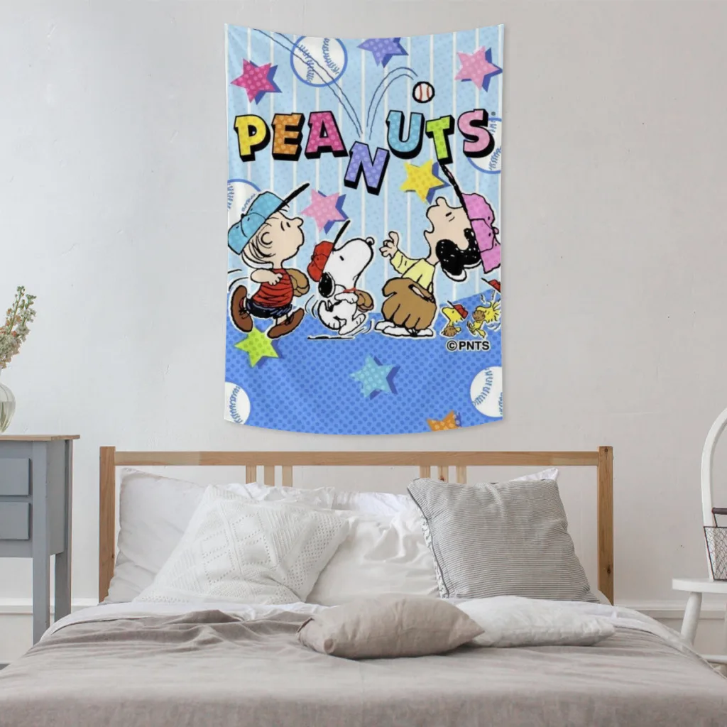 

Snoopy Peanuts Tapestries Room Decoration Items Home Décor Bedroom Wall Decorating Cloth