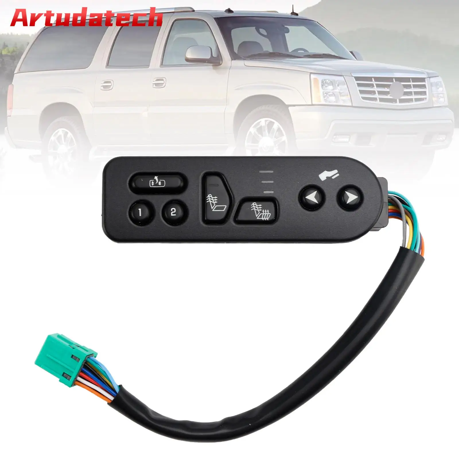 

Artudatech Seat Heat Switch 15116862 For Chevy Avalanche 1500 2003 2004 2005 2006
