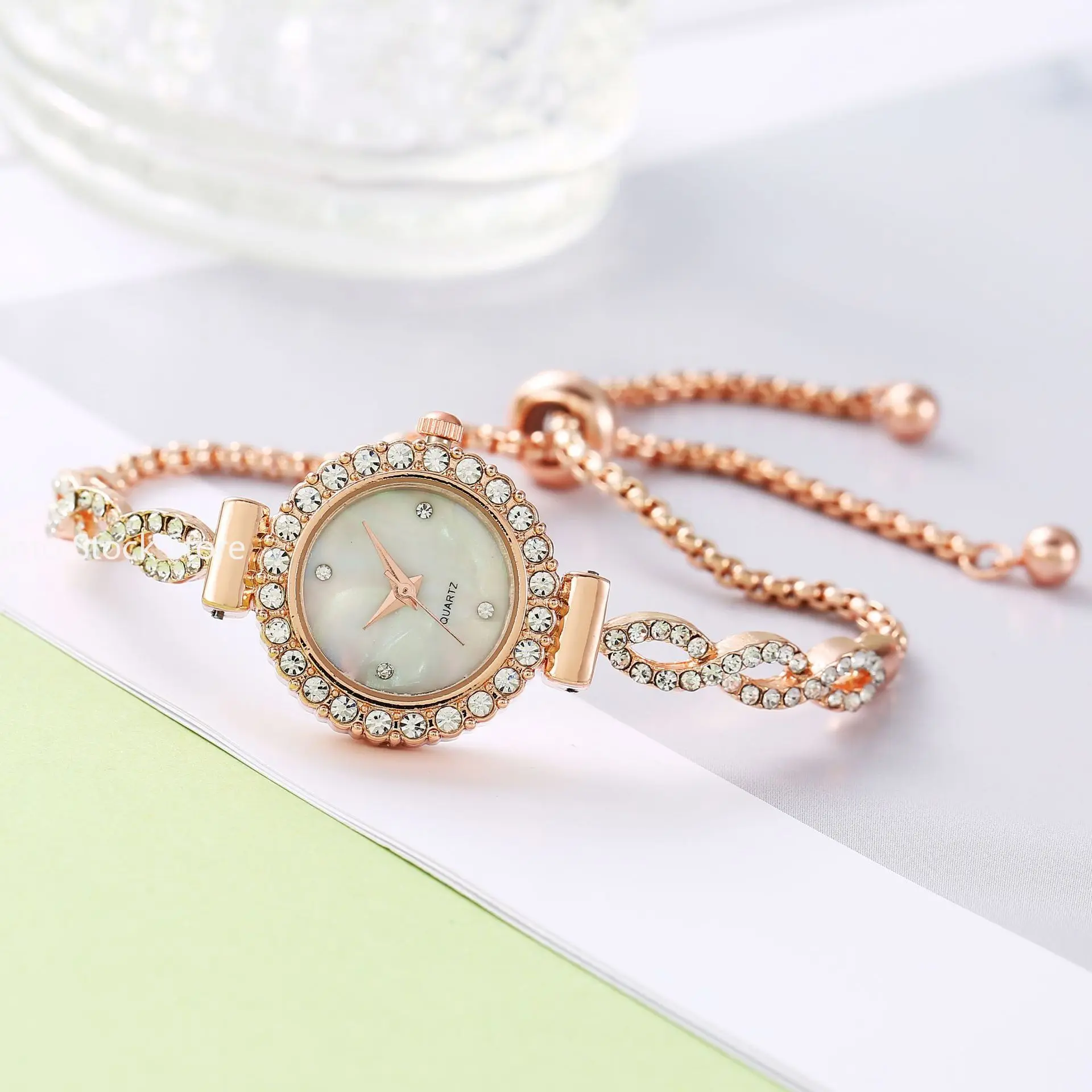 Women's Small Dial Wristwatch, Female Bracelet Watch, Quartz, Leisure, Popular, Elegant Clock, Golden Relojes, Hour, Ladies