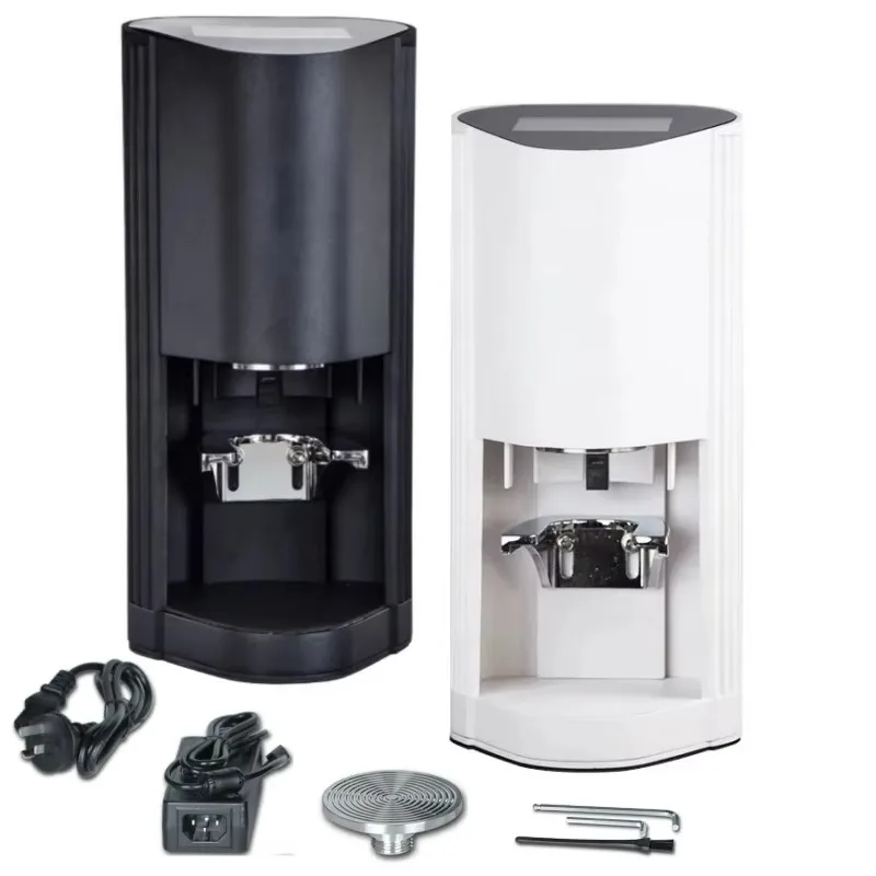 

Professional Manufacturer Portable Stainless Steel Base Height Adjustable Electric Smart Coffee Fully Automatic Sensor Tamper