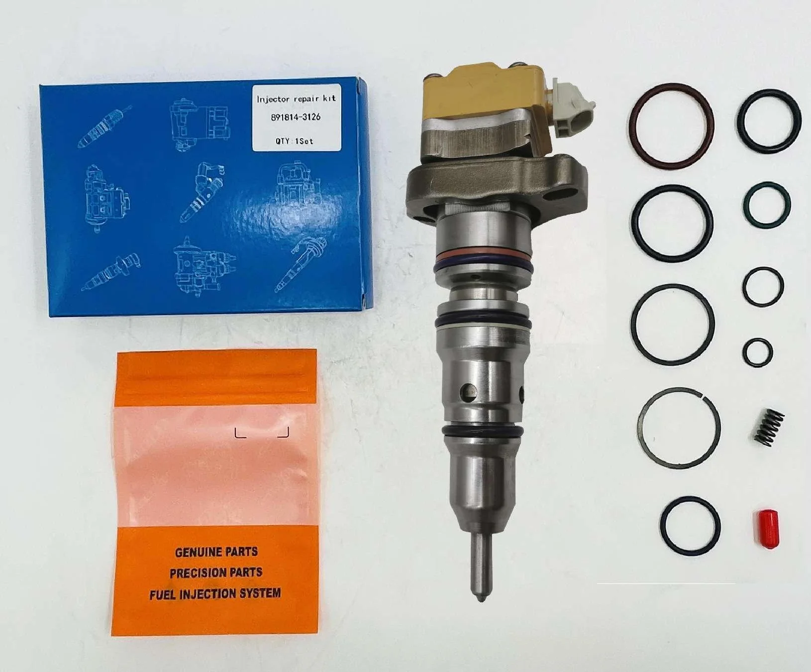 6pcs/lot WY Diesel Fuel Repair Kit For CAT C10 C12, C11 C13 C15 C18, C9.3, 3508 3512 3516, 3126B, 3412E For Caterpillar Injector