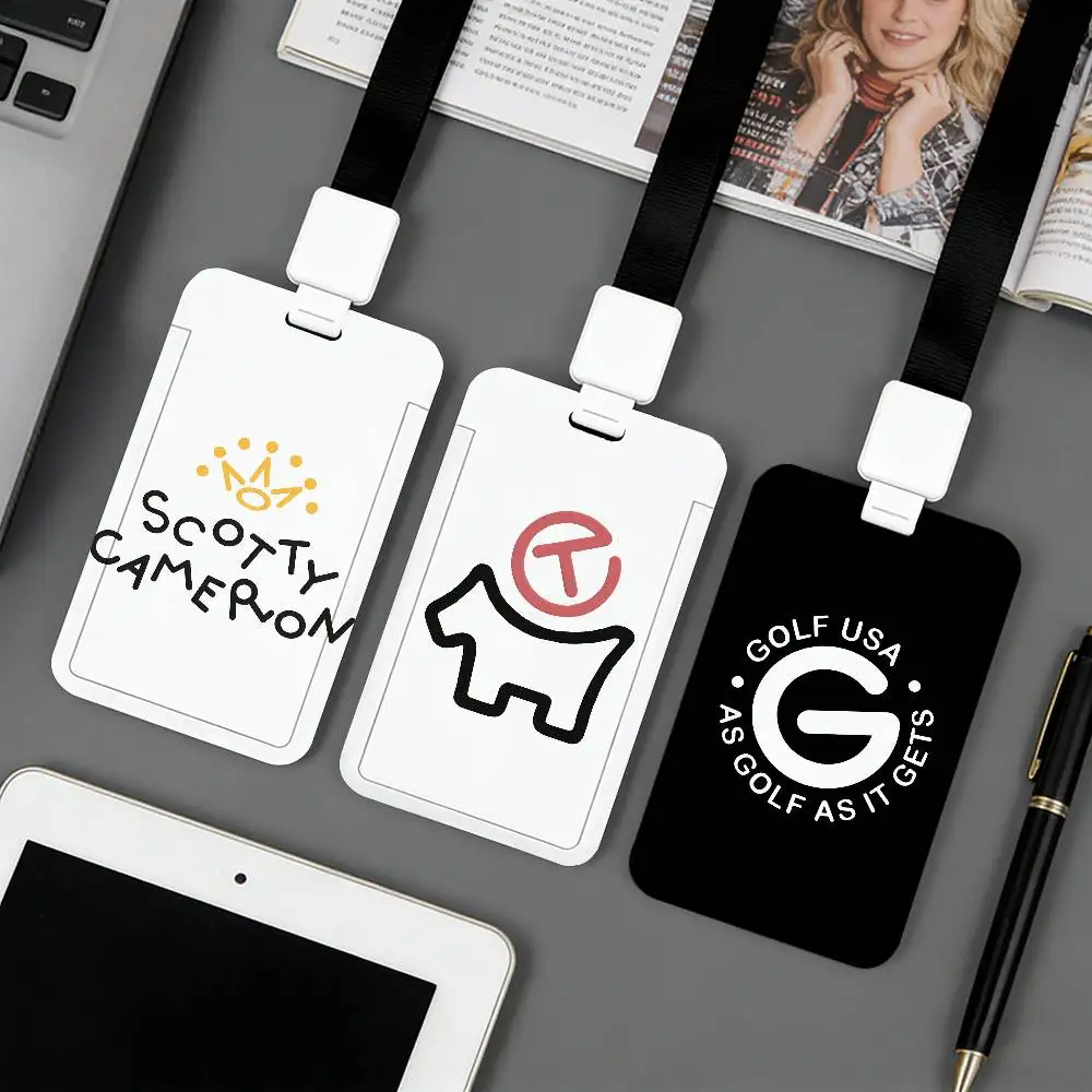 

Держатель для карт Fashion Print S-Scotty C-Cameron, подходит для удостоверений личности, банковских карт, проездных билетов и рабочих пропусков.