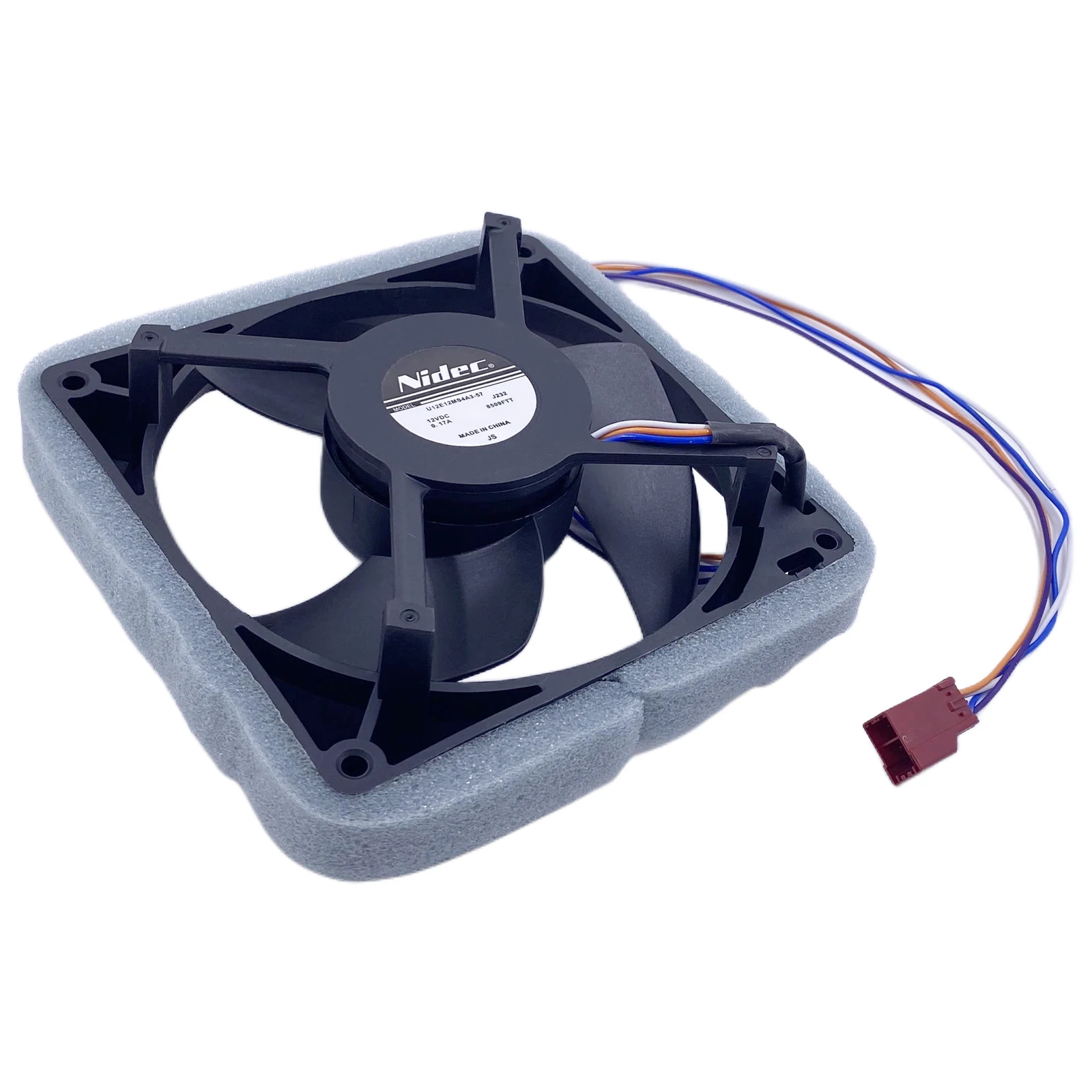 

Вентиляторный двигатель для холодильника U12E12MS4A3-57 DC12V 0.17A, запчасть, совместимая с вентилятором холодильника-морозильника Hitachi