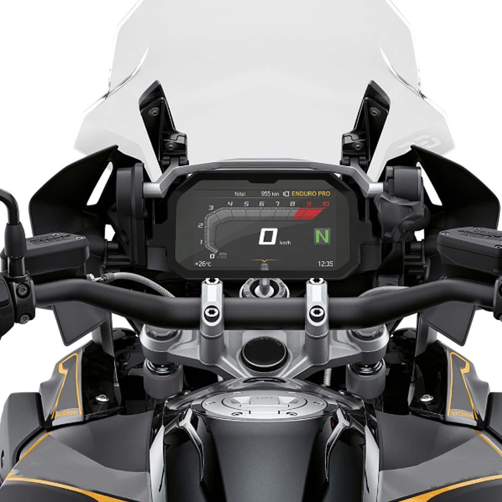 Protección TFT antirrobo para BMW R1250GS R 1250 1200 GS Adventure R1200GS LC ADV Meter Frame Cover Screen Protector Dashboard Guard