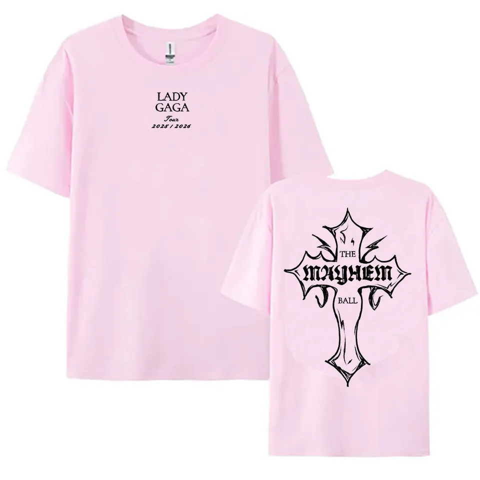 The MAYHEM Ball Tour 2025 2026 T-Shirt Lady Gaga Singer Graphic
