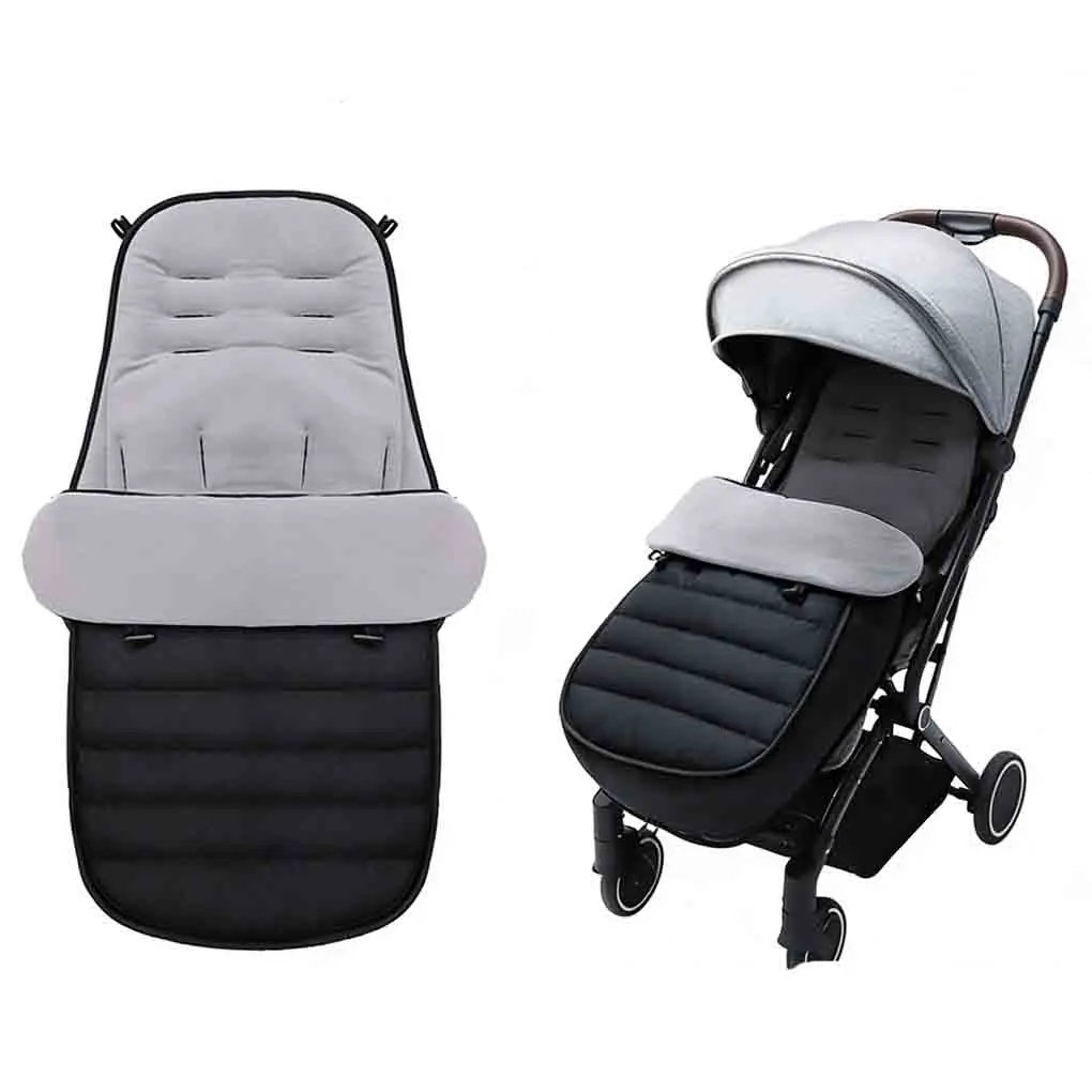 

Newborn Winter thickened Stroller Sleeping Bag Windproof Waterproof Stroller Foot Cover Warm Baby Sleeping Bag stroller accessor