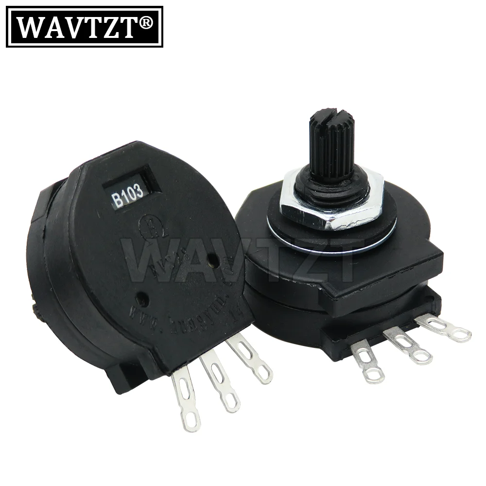 5PCS RVS28P-B102 B103 Welding machine Single knob potentiometer 2W 1K 10K welding accessories RVS28B102 B103 3PIN