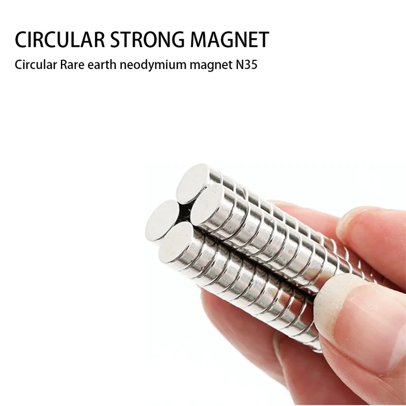 20~500PCS 7x3mm Round Neodymium Magnets 7mm x 3mm Round Super Powerful Magnets Ultra Strong Permanent Magnetic Disc