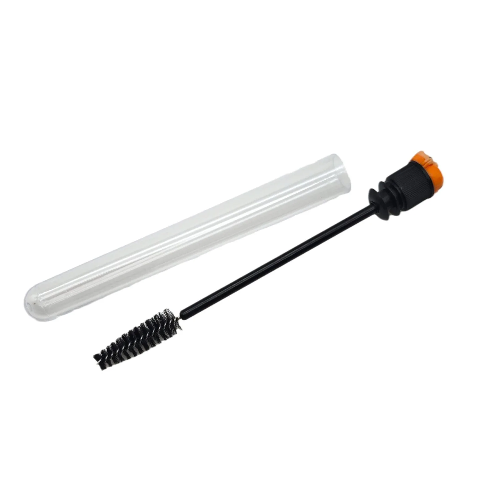 Brosse à cils jetable avec Tubes, 50 pièces, pour noël et Halloween, peigne à Tube Transparent