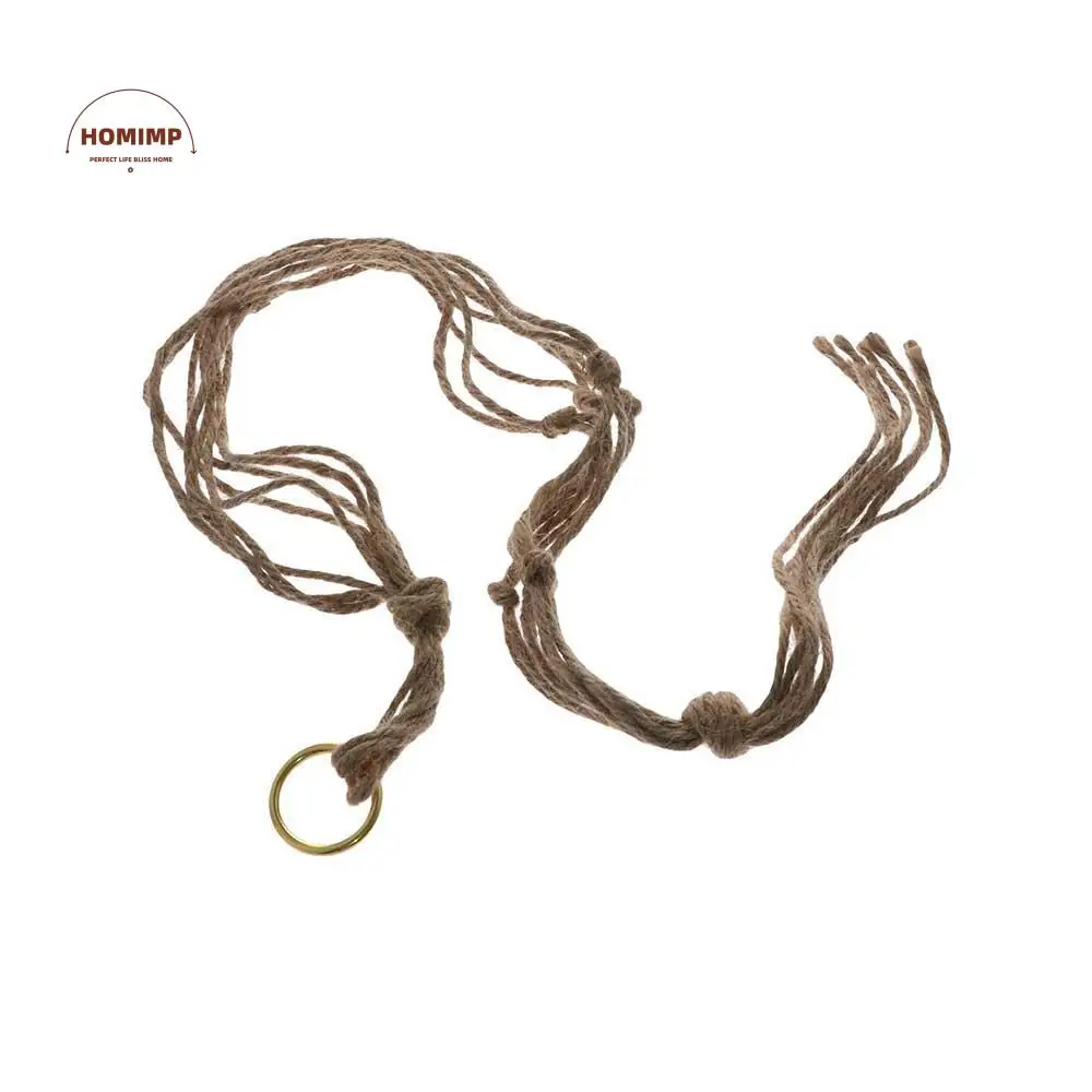 

90cm Vintage Hanging Holder Hanger Lifting Rope Plant