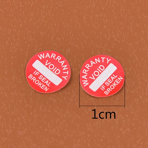Étiquettes autocollantes universelles garanties VOID, 208 pièces, 10 mm, garantie de vente en gros, étiquettes fragiles garanties VOID