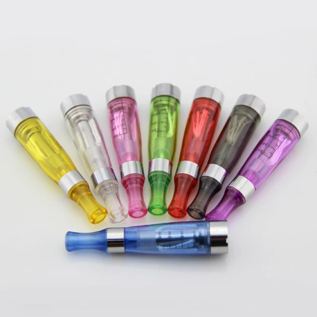 CE4-Atomiseur Clearomizer pour Ego Ego-t, Evod Vape Pen 510, Filetage Électronique E Laguna ette Ecigs 1.6ml, Cartouche 8 Couleurs