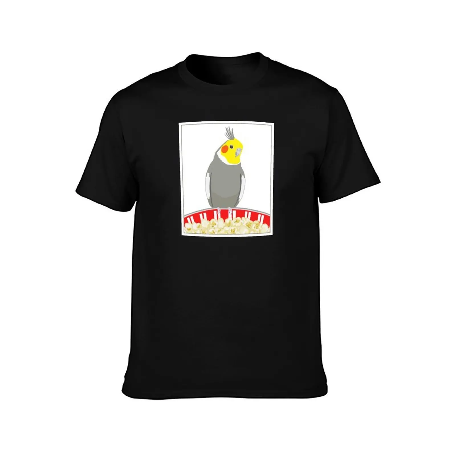 P for popcorn T-Shirt Vintage Style Printed Top T-Shirt