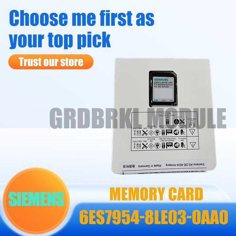 

Brand New Original SIEMENS 6ES7954-8LE03-0AA0 6ES7 954-8LE03-0AA0 Memory card
