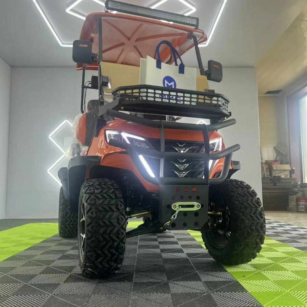 4 مقاعد سيارة جولف سعر المصنع للبيع عربة جولف تعمل بالطاقة الشمسية الكهربائية #1