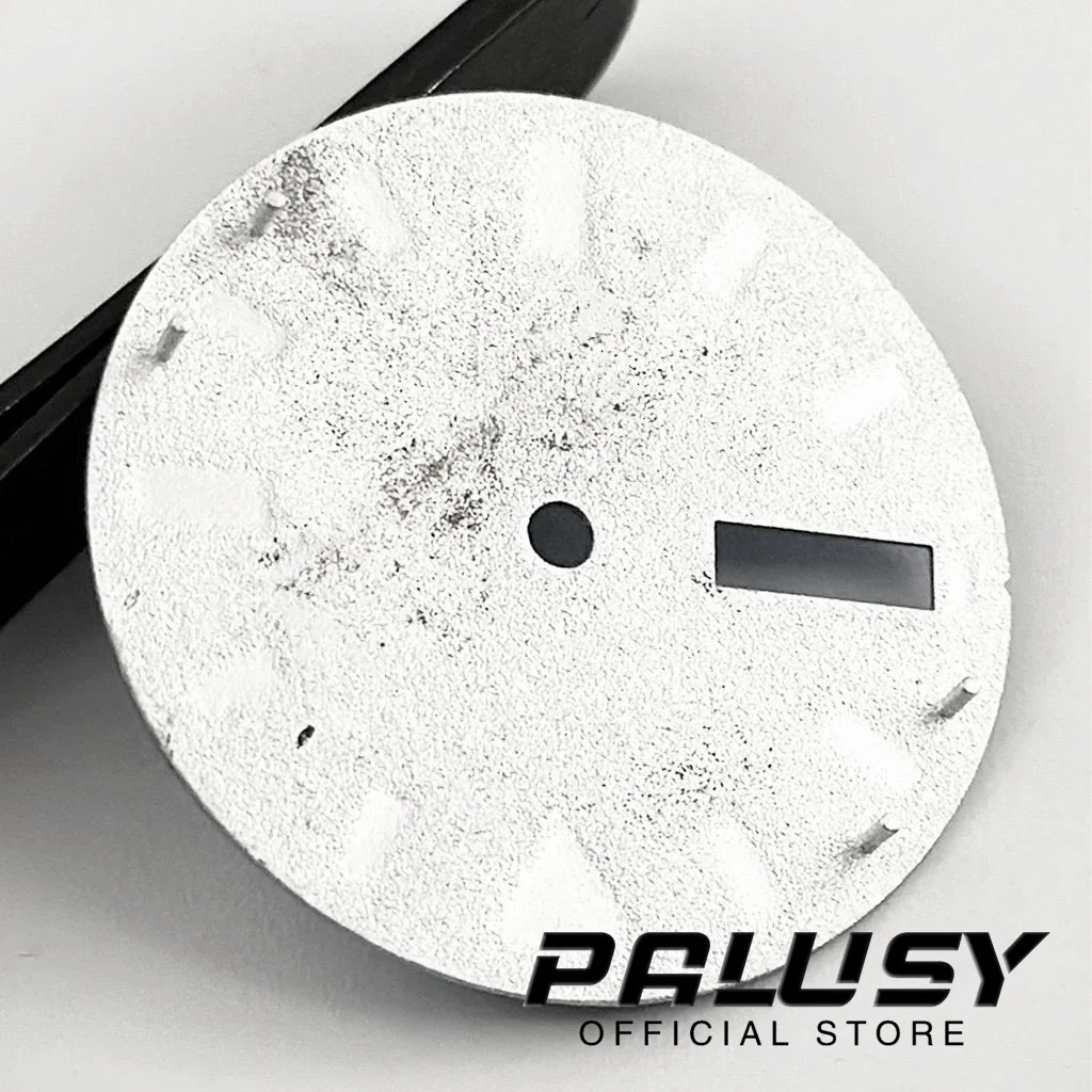 NH36 29mm quadrante dell'orologio blu verde luminoso per parti di ricambio del movimento NH36 Fit 3 in punto 3.8 in punto corona