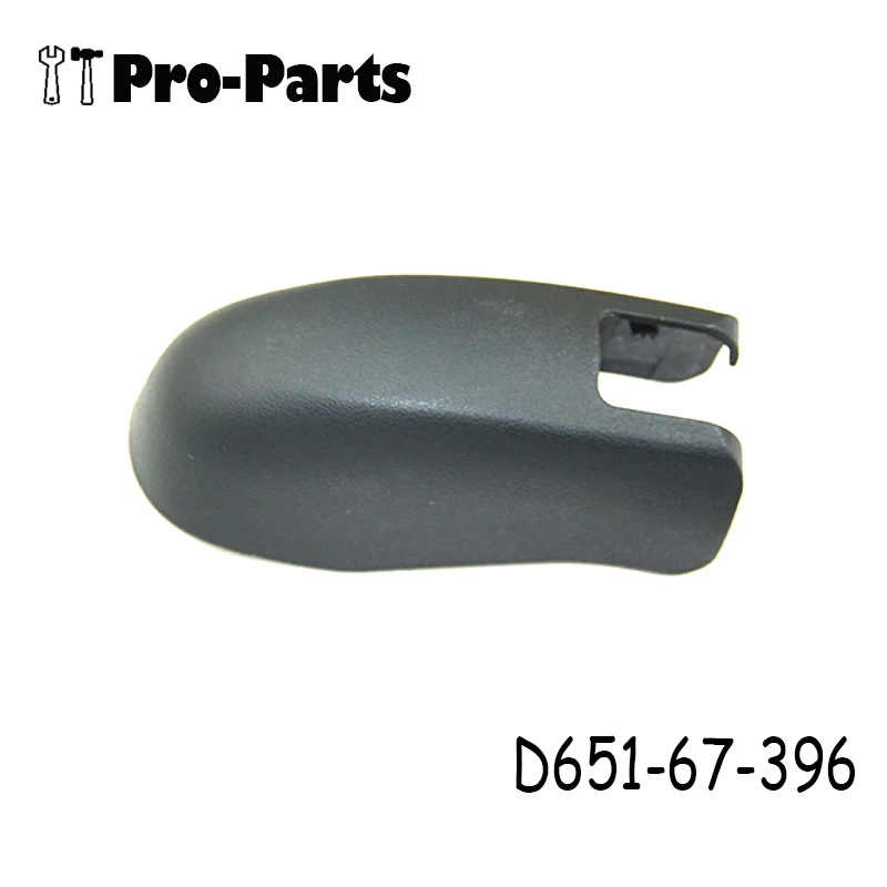 D651-67-396 D 65167396   Nueva cubierta de tuerca de brazo de limpiaparabrisas trasero para Mazda 2 2008 2009 2010 2011 2012 2013 2014 2015 accesorios de coche