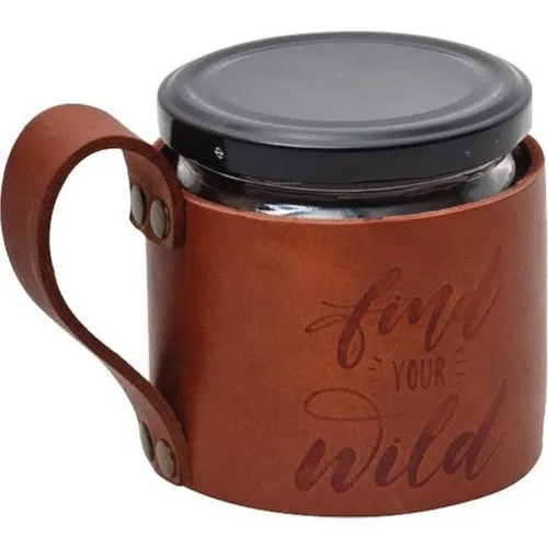 Campout Leather Mug Find Your Wild