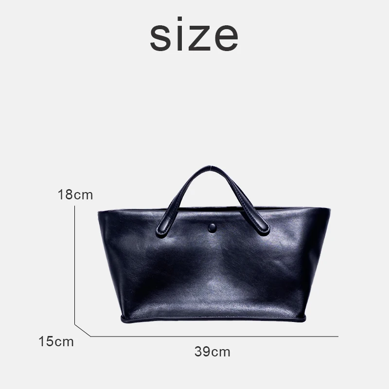 Custom Initials Genuine Leather Tote Bags For Women Luxury Designer Handbag Purse 2024 New In Cowhide Button Top Handle Shoulder