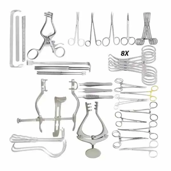 

Pediatric Laparotomy Instruments Set Surgical Medical Instruments General Surgery Set 48 Pc