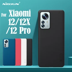 NILLKIN-funda protectora para Xiaomi Mi 12 Pro, carcasa trasera dura para PC, superesmerilado protector, lujosa, Xiaomi Mi 12, 12X, Mi12