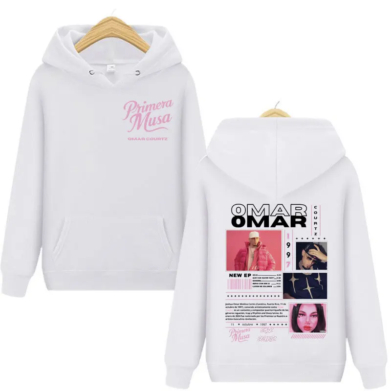 المغني عمر كورتز بريميرا موسى ألبوم الجرافيك هوديي الرجال النساء الملابس Y2k موضة البلوفرات Harajuku الهيب هوب مقنعين البلوز