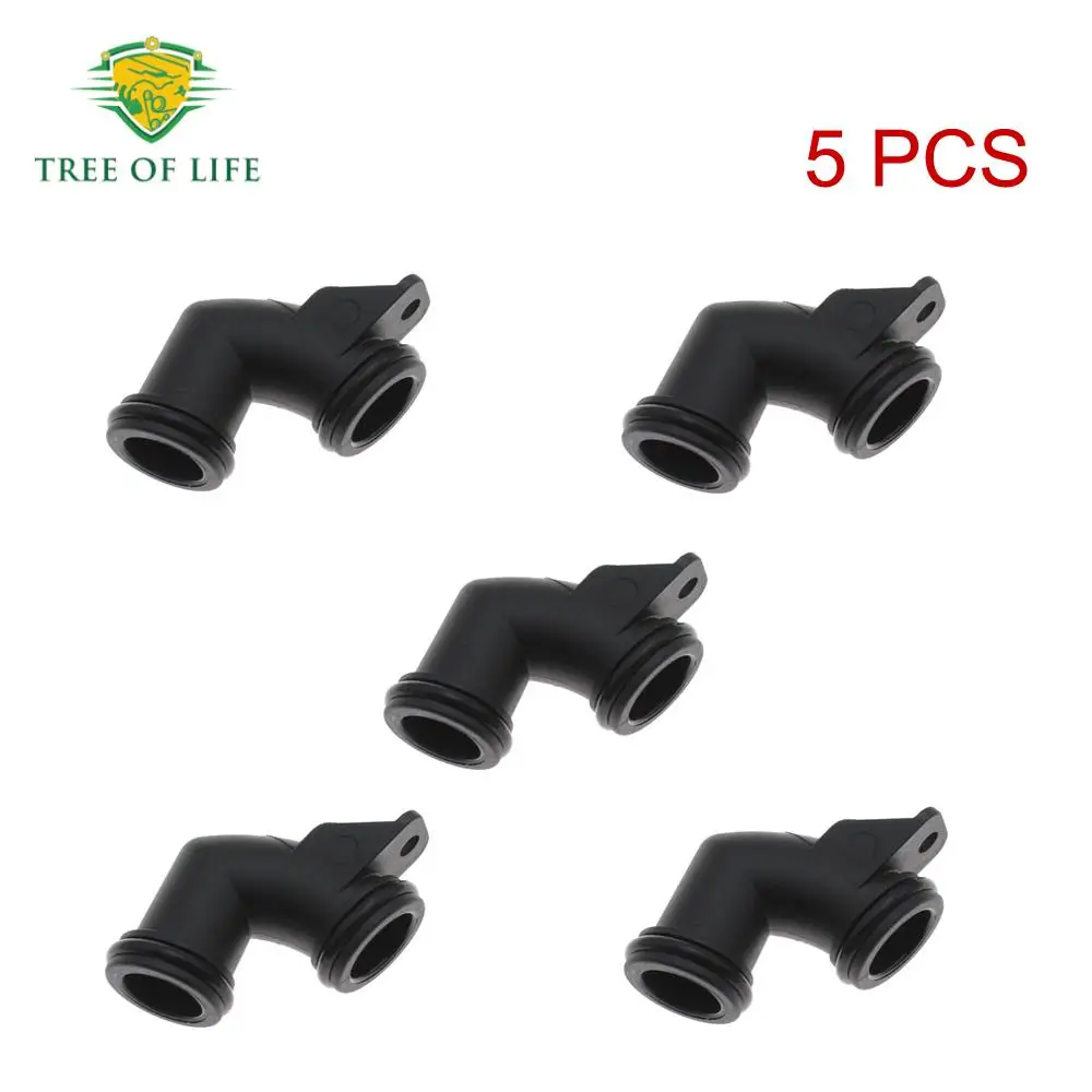 5PCS Water Pipe Piece EGR Radiator Connector For Mercedes 2.7 CDI OM611 OM612 A6112030308 6112 030 308 6112030308