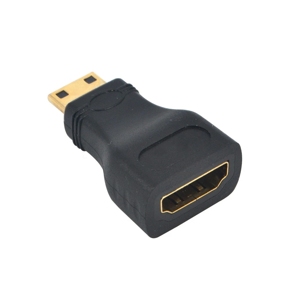 HD Mini Male HDMI-compatible To Standard HDMI-compatible Female Extension Adapter Female To Male F-M HDMI-compatible Converter