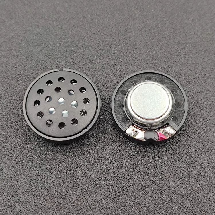 Unidade de alto-falante hifi 27mm, capacete de 32ohm, fone de ouvido, peças de reparo com capa de proteção, som bom fundo