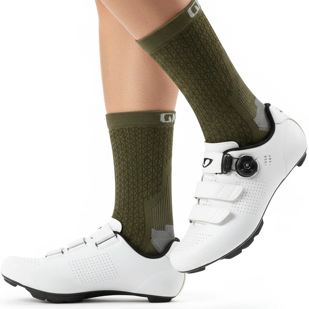 

GKRQ Team Cycling Socks Professional Sports Bike Socks High Quality Running Socks Basketball Socks Many Colors