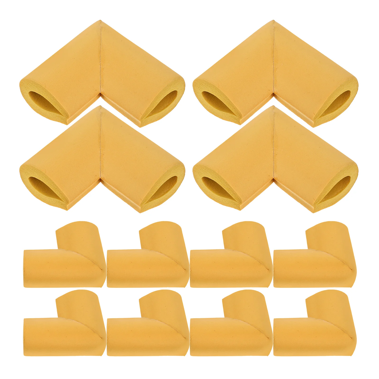 24Pcs Corner Foam Protectors Nbr Shock-Absorbing Edge Protection for Photo Frames Painting Packaging Moving Supplies