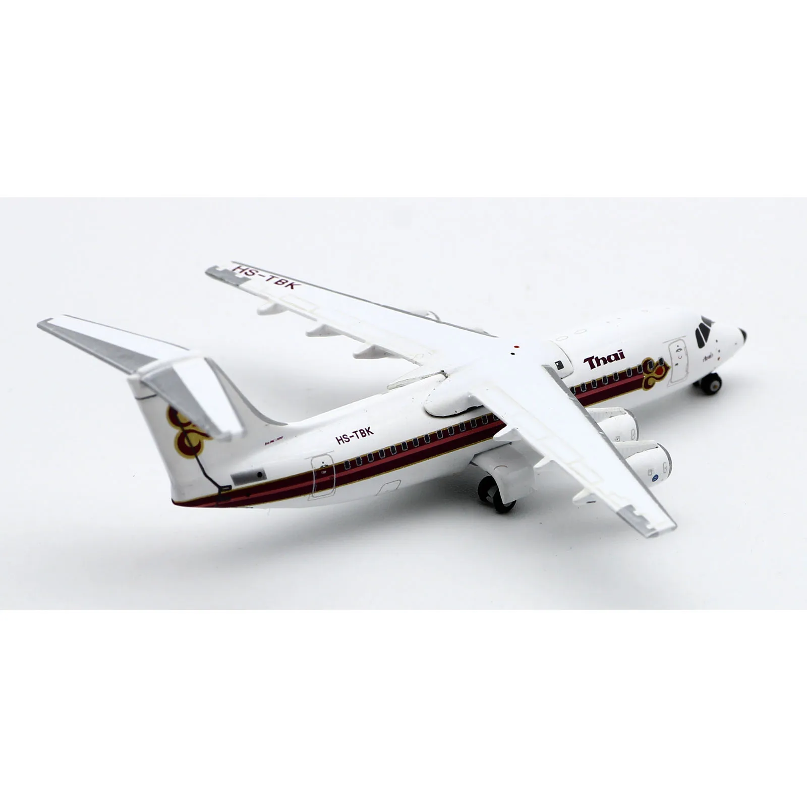 LH4241 Alloy Collectible Plane Gift JC Wings 1:400 THAI AIRWAYS British Aerospace BAE 146-300 Diecast Aircraft Model HS-TBK