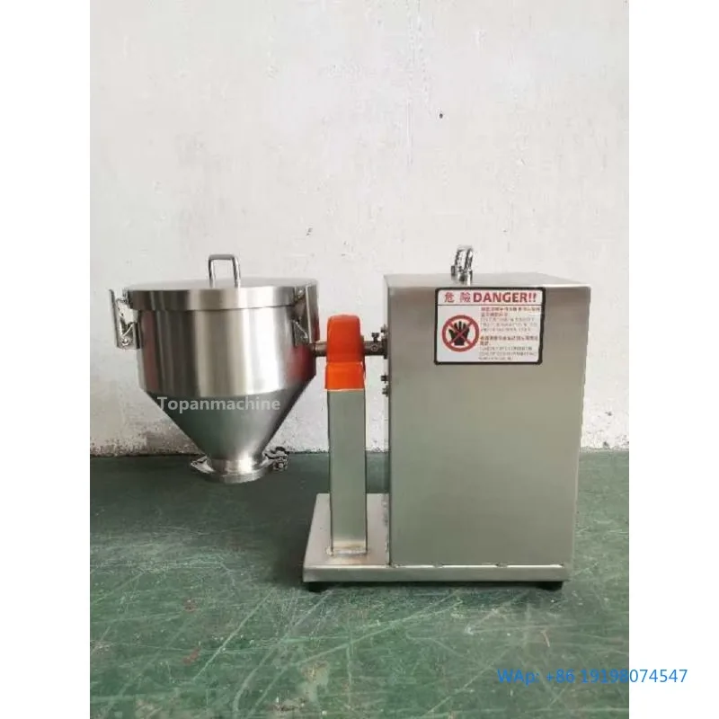 

Double Cone Type Powder Mixer Blender Machine 1kg-600kg Customized Volume for Food Chemical
