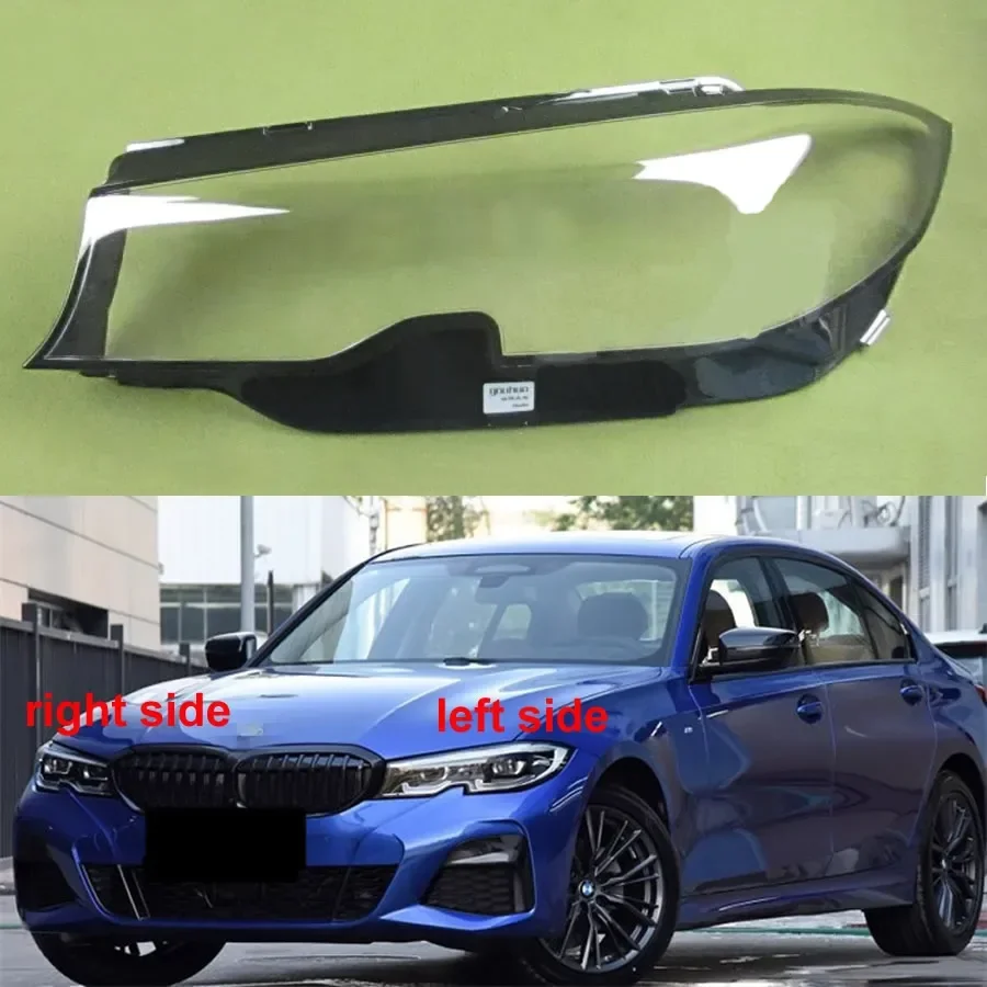 For BMW 3 Series G20 G28 320i 330i 325Li 2020 2021 2022 Halogen Front Headlight Shell Lampshade Headlamp Cover Plexiglass