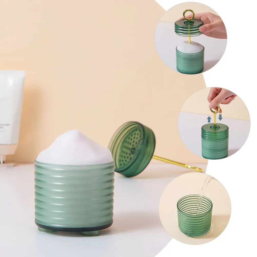 

1Pcs Portable Facial Cleaner Bubble Maker Multi-Function Foaming Bottle Small Lightweight Travel Soap Foaming Tool Durable