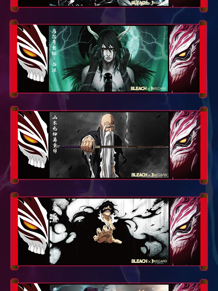 BLEACH Collection Card LIKECARD Full Set Thousand-Year Blood War Kurosaki Ichigo PR Collection Card Booster Box Kids Toy Gift