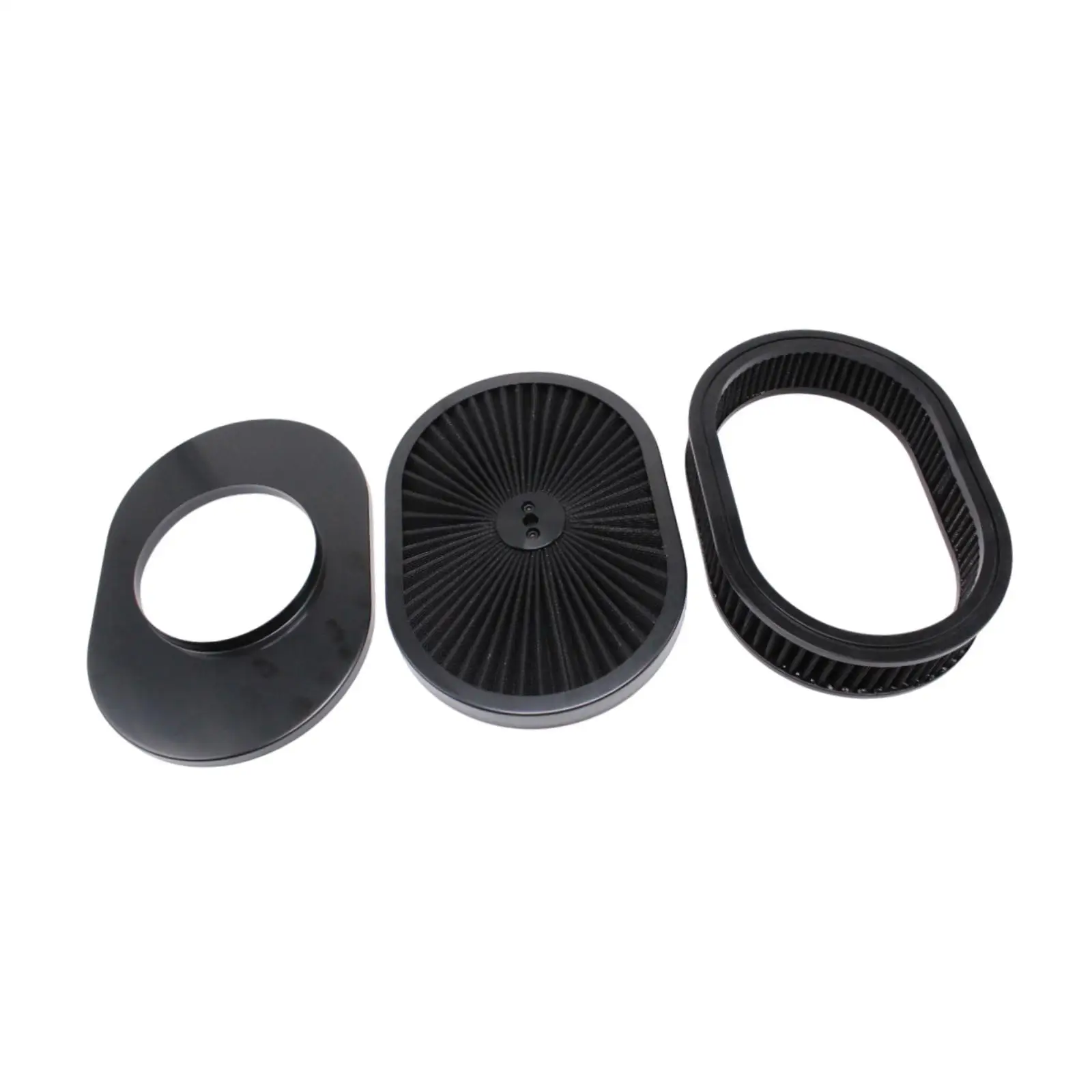 Oval Air Cleaner Practical Sturdy Wear Resistant Accessories Directly Replace Auto Repair Parts for Chevy 5-1/8 Carb Neck