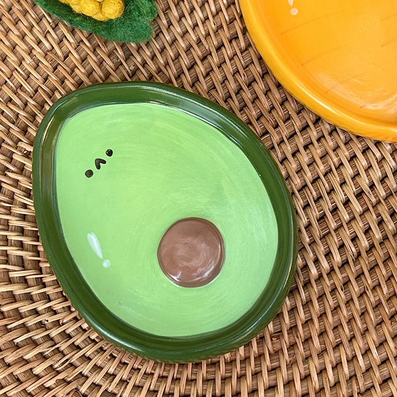 الإبداعية لطيف صلصة الفاكهة أطباق سيراميك التوابل طبق تقديم التوابل طبق للوجبات الخفيفة الفاكهة السوشي السلطانية أدوات المائدة المطبخ اكسسوارات