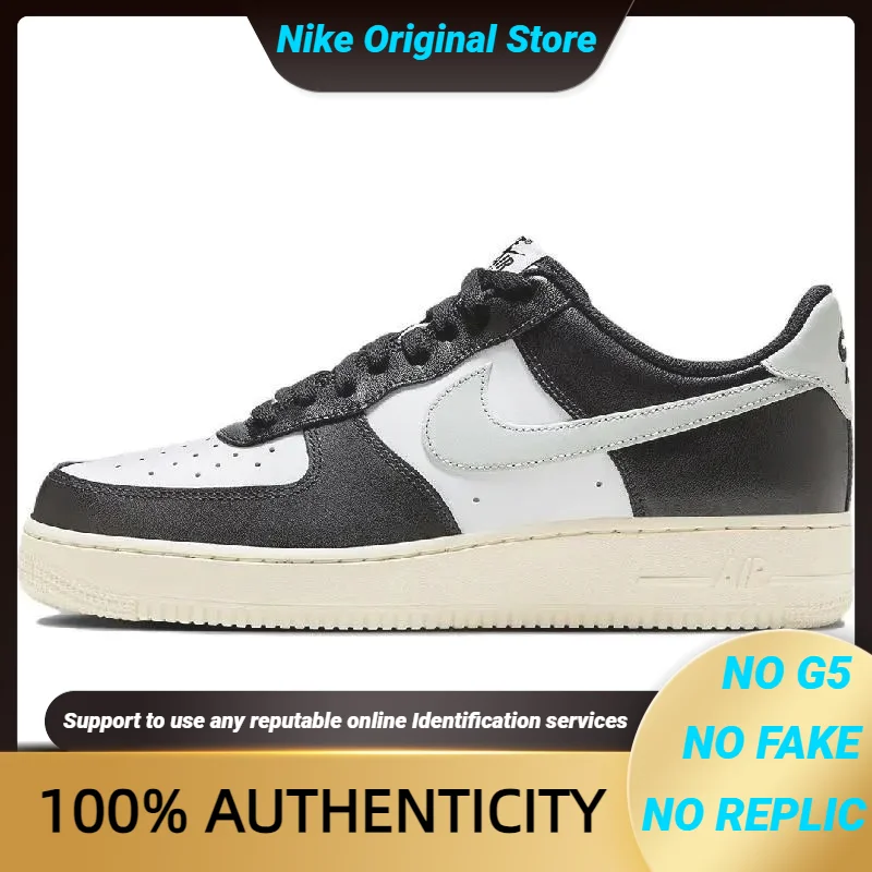 

Nike Air Force 1 '07 'Black White Coconut Milk' Sneakers shoes FQ6848-101 With Original Box