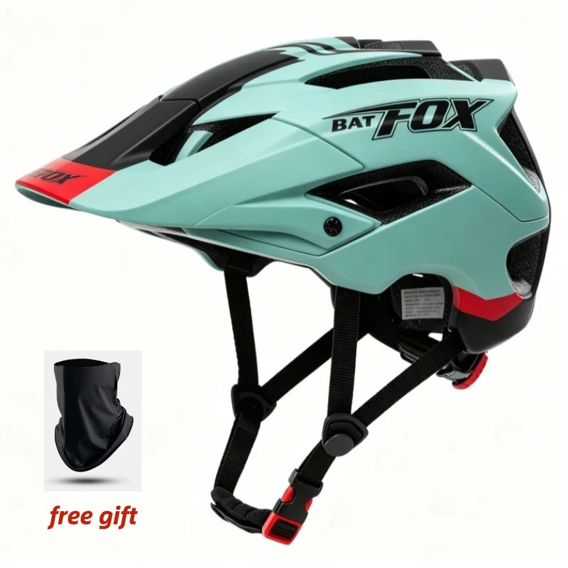 BATFOX helmets integral mtb Bicycle Helmet Cycling casco bicicleta CE CPSC Ultralight Racing Riding Mountain Bike Helmet man image 3