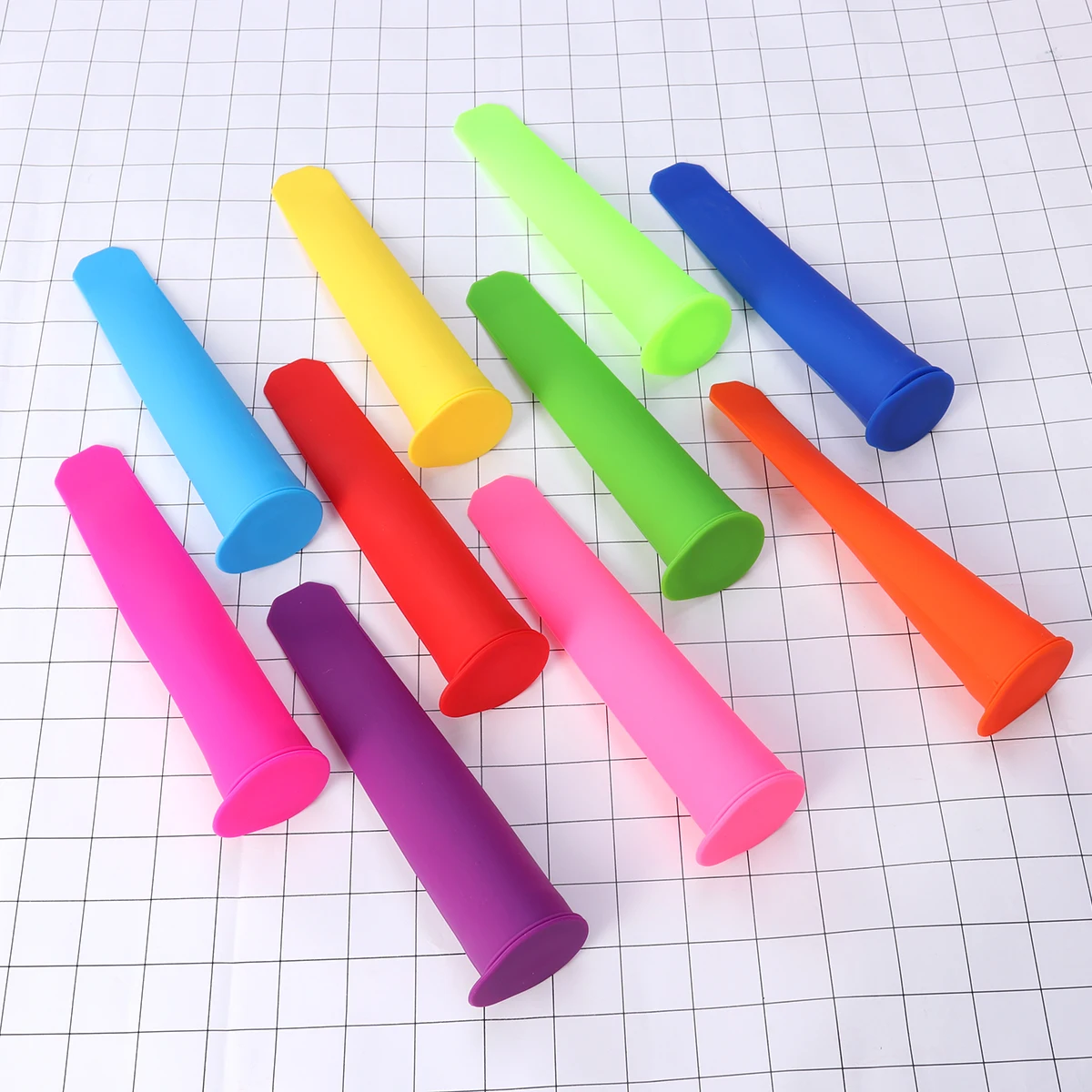 

8 Pcs Popsicle Mold DIY Ice Cream Popsicles Children's Maker Reusable Making Tool