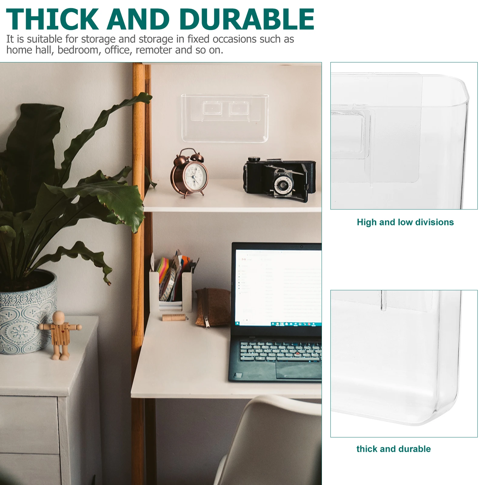 Настенный ящик для хранения, материал без гвоздей, водонепроницаемый нержавеющий органайзер для пульта дистанционного управления, стойка для мобильного телефона Настенный ящик для хранения, материал без гвоздей, водонепроницаемый нержавеющий органайзер для пульта дистанционного управления, стойка для мобильного телефона