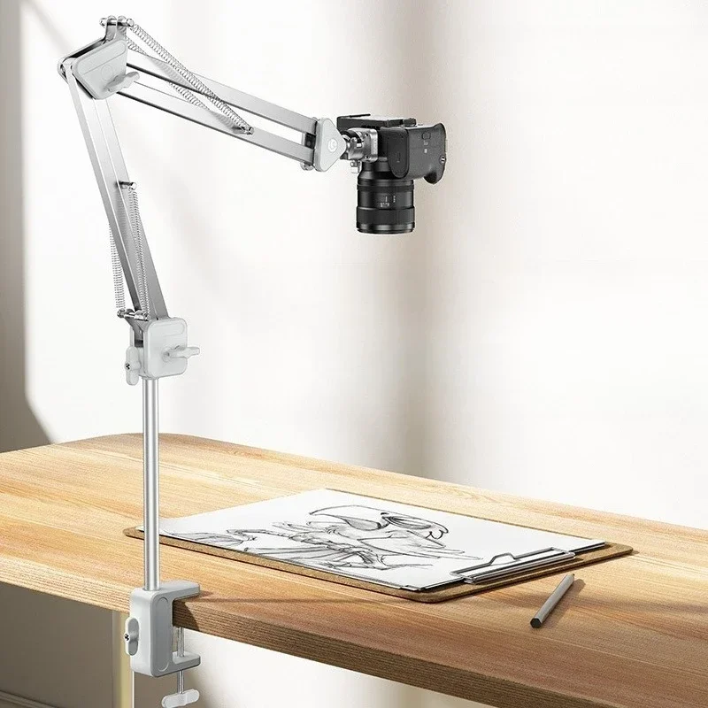 camera overhead shooting bracket mobile phone SLR microphone cantilever bracket desktop shooting
