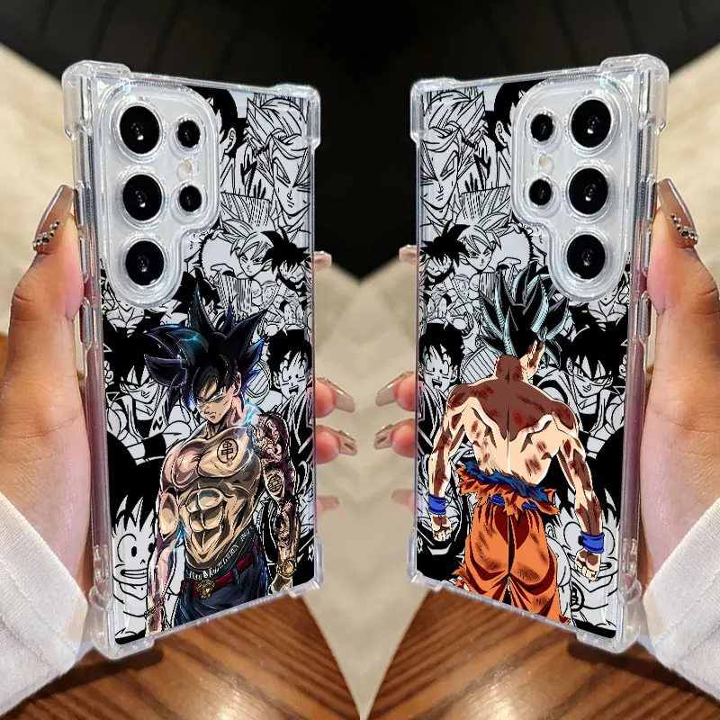 

Super Saiyans Blue Goku Dragons Ball Super Phone Case For Samsung Galaxy S25 FE S26 S24 S23 S22 S21 S20 Ultra S26 Plus 5G Cover