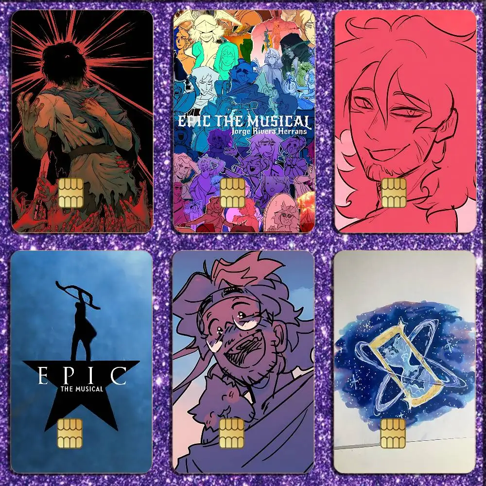 

E-Epic The Musical Credit Debit Bank Film Skin Sticker Front Cover