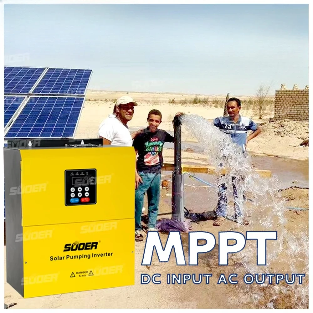 

Suoer Solar Water Pump Inverter Power Supply 380V 3 ph 22kw Useful Solar Water Pump Inverter for Agricultural Irrigation
