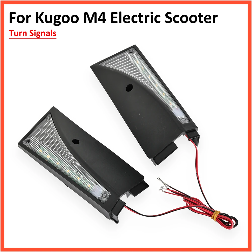 Turn Signals Light For Kugoo M4 Electric Scooter Night Outdoor LED Lamp Safety Warning Replacement Parts Left Right