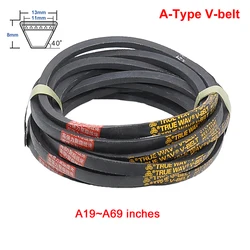 1PCS A19 20 21 22 23 24 25 26 27 28 29-69 Inch A Type V-belt Triangle Belt Industrial Agricultural Equipment Transmission Belt
