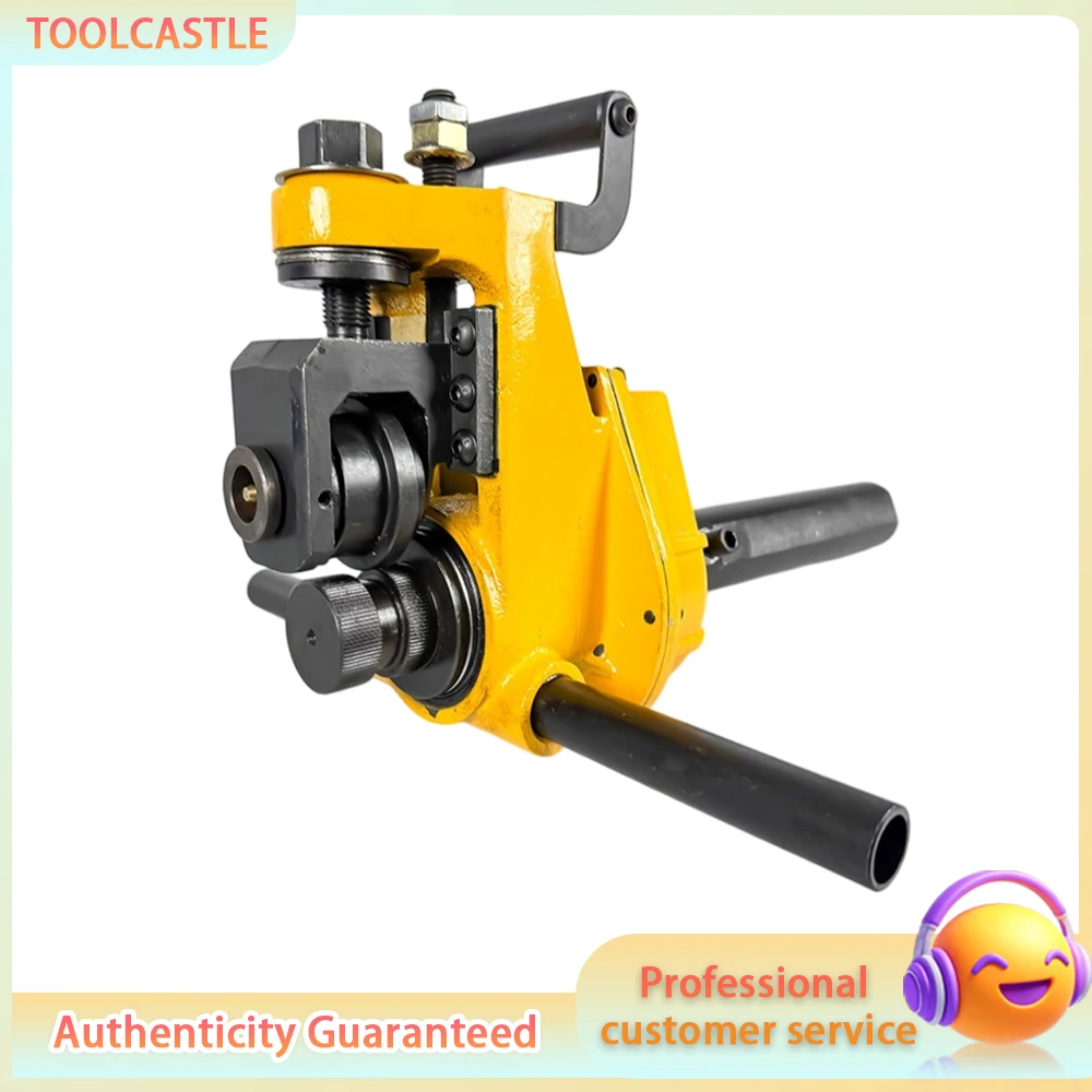 Manual Pipe Grooving Machine, Portable Roll Groover for Stainless Steel Fire Pipe, Galvanized Steel Pipe Roller
