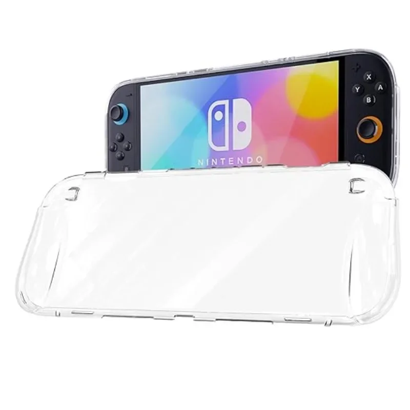 

Transparent TPU Shockproof Protective Case Shell Durable Gaming Cover Handheld For Nintendo Switch 2